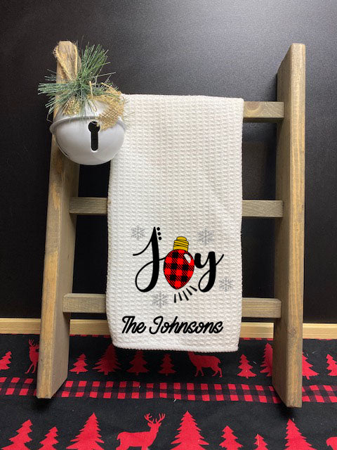 Christmas Joy Dish Towels