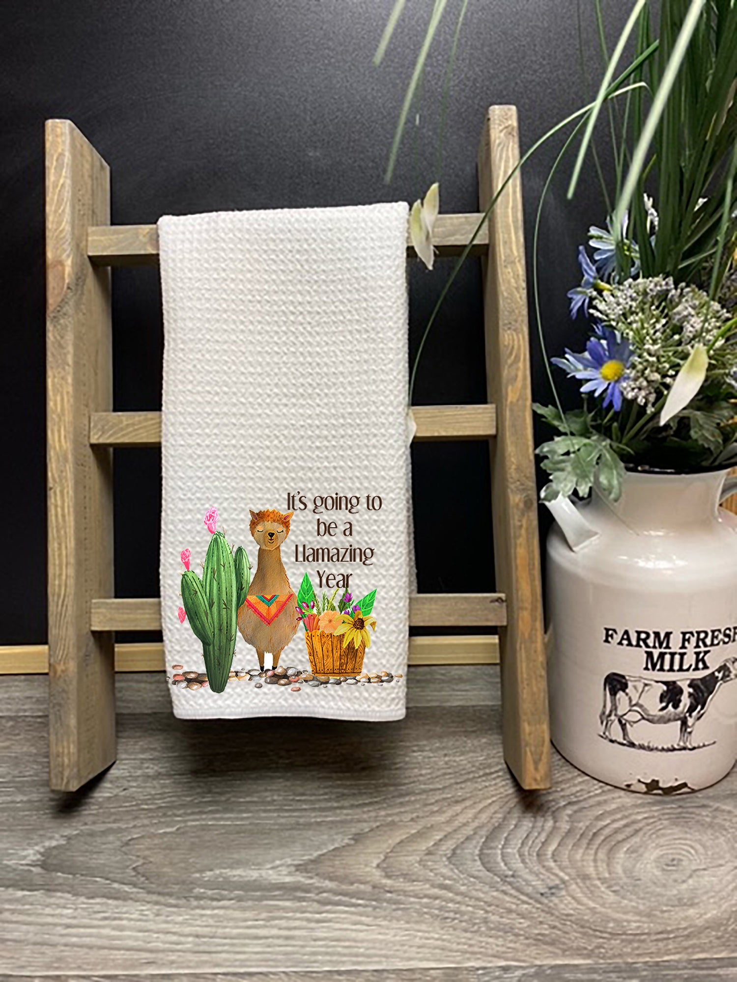 Llama Dish Towels